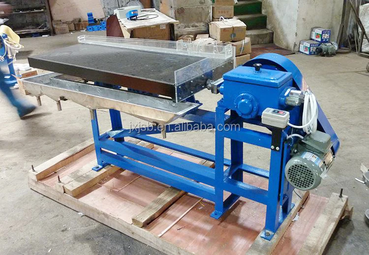 1100 Laboratory Aluminum Alloy Shaking Table for Gold Ore Testing