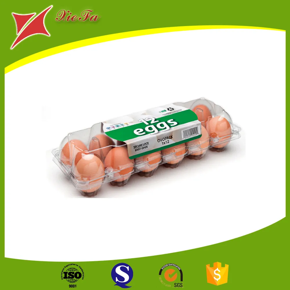 
Xiamen xiefa 2 X 6=12PCS trays for chicken egg 