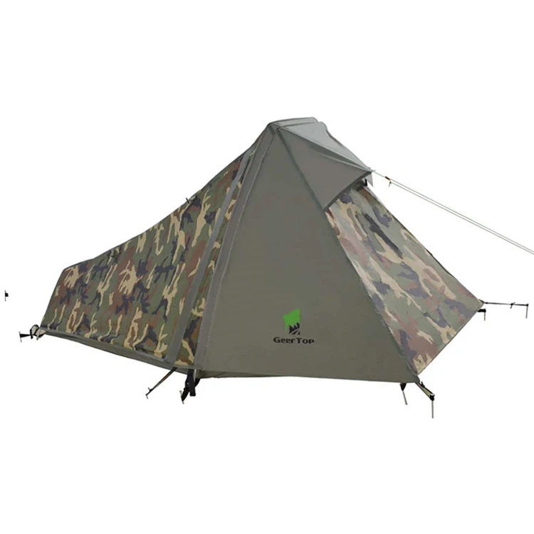 Waterproof portable inflatable outdoor camping desert camouflage tent