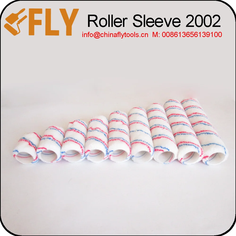 high quality double strip industrial paint roller brush cover