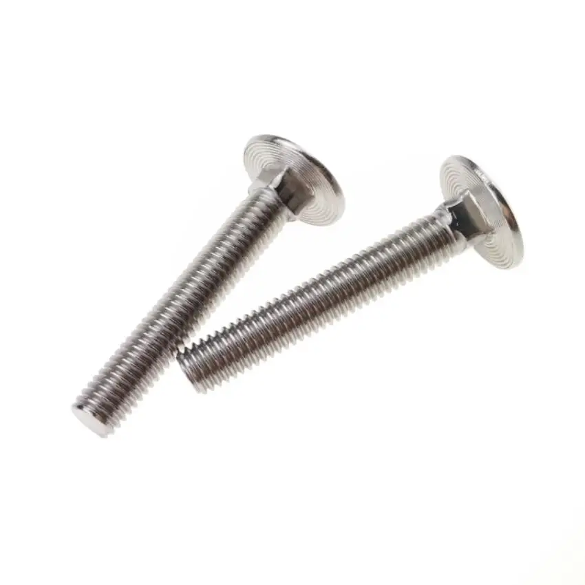 
M8 Stainless Steel Carriage Bolts Fastener for Wooden A2-70 