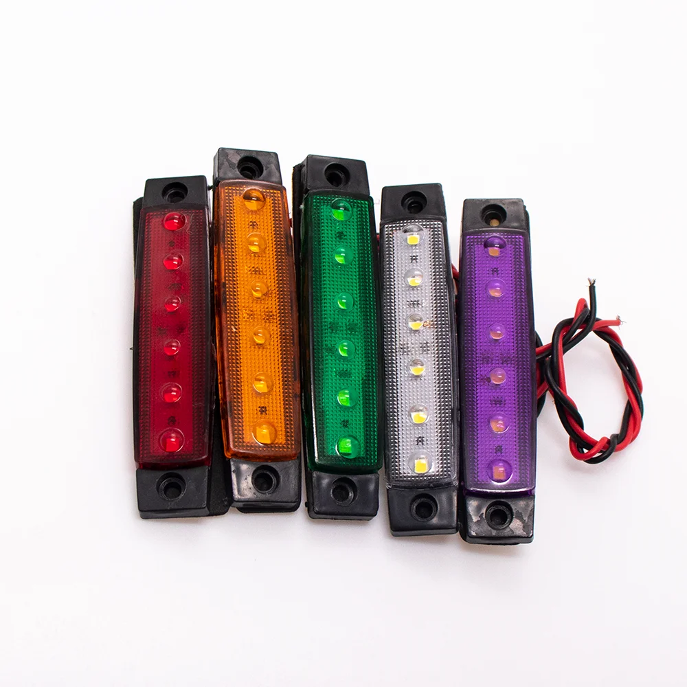 12 В/24 В Светодиодный Боковой габаритный фонарь для грузовиков (боковой фонарь для грузовика)