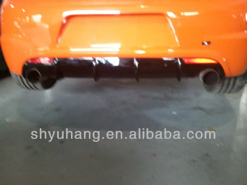 индукции волокна cabon задний диффузор крышки для scirocco задний бампер