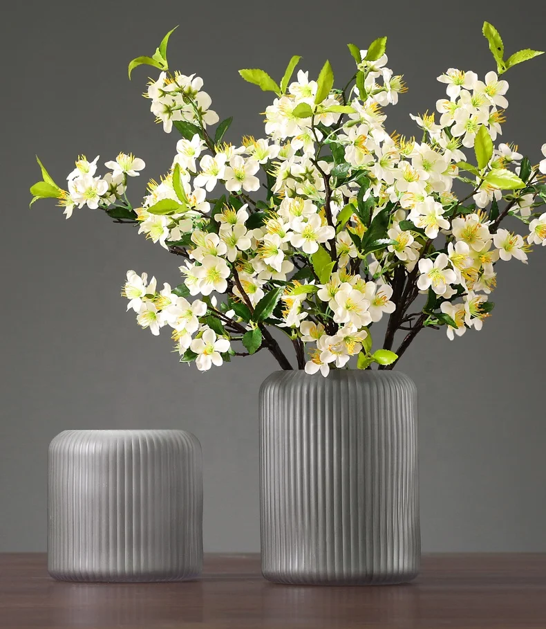 wholesales cheap bulk different types hand blown decoration flower glass colorful vase