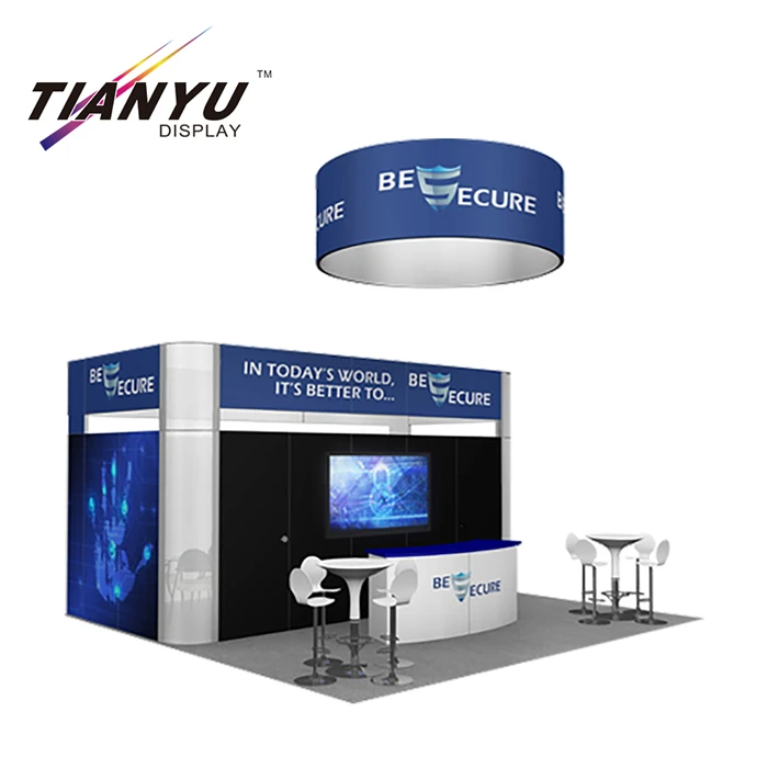 Trading Business Ideas Modular Construction Expo Stand With Exhibition Floor System