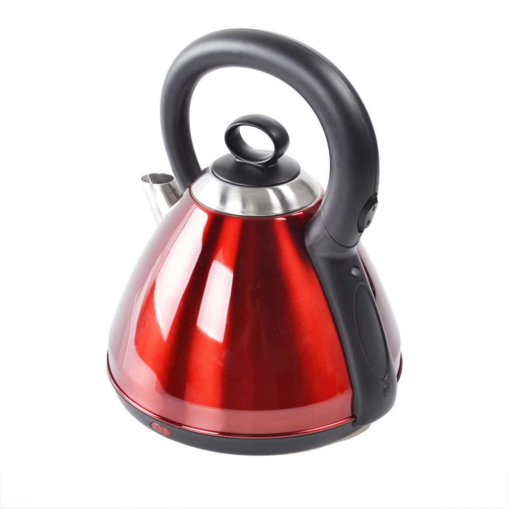 
chinese electric tea kettle, red color low price electric kettle 