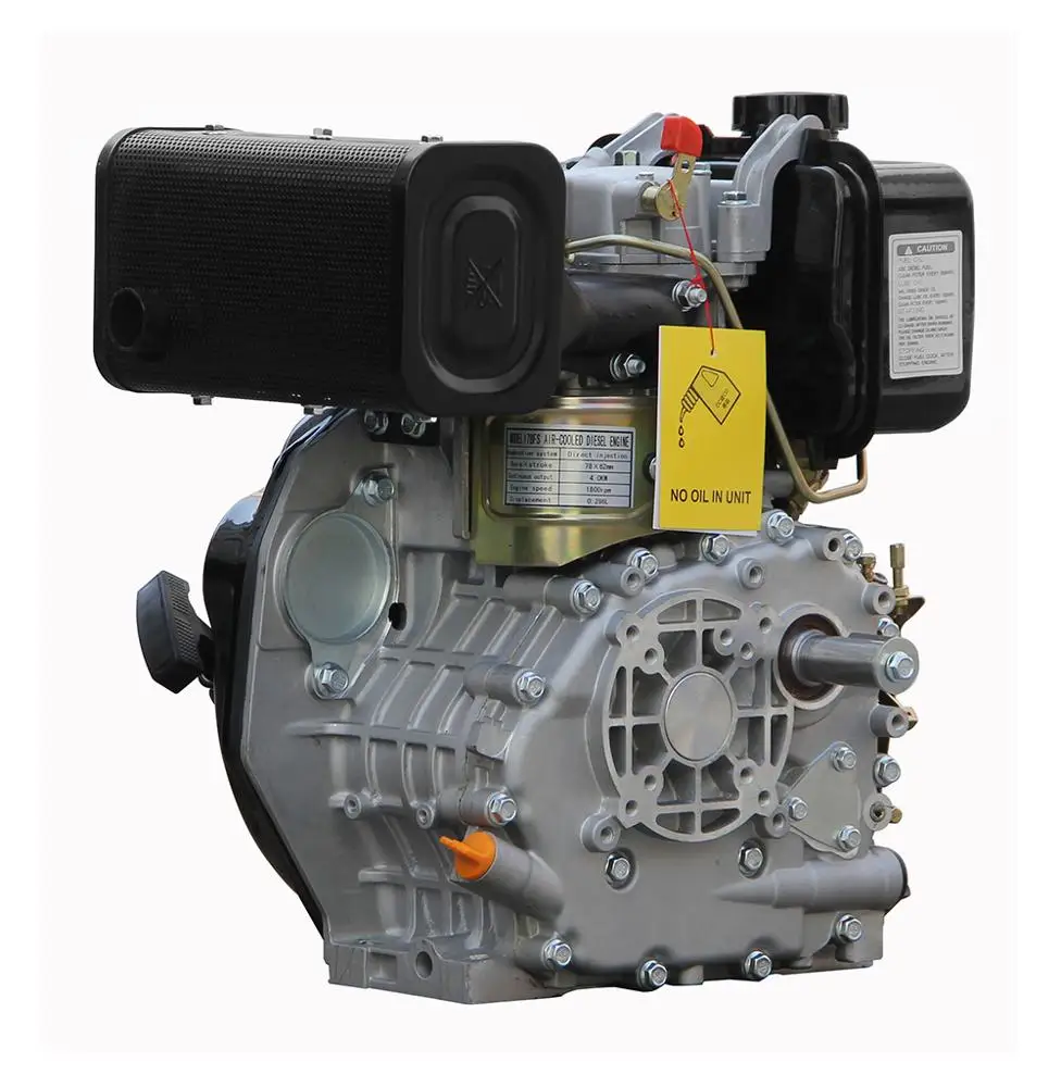 Air-cooled 6hp 178 1500rpm 3.5L single cylinder diesel engine