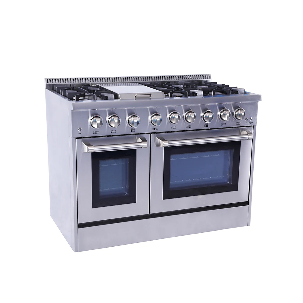 48 in professional dual full range electric convection bread oven