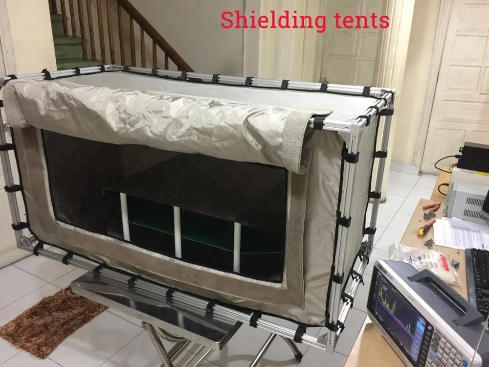 Copper nickel Conductive emi Shielding fabric rfid blocking material/fabric for credit card & passport protector