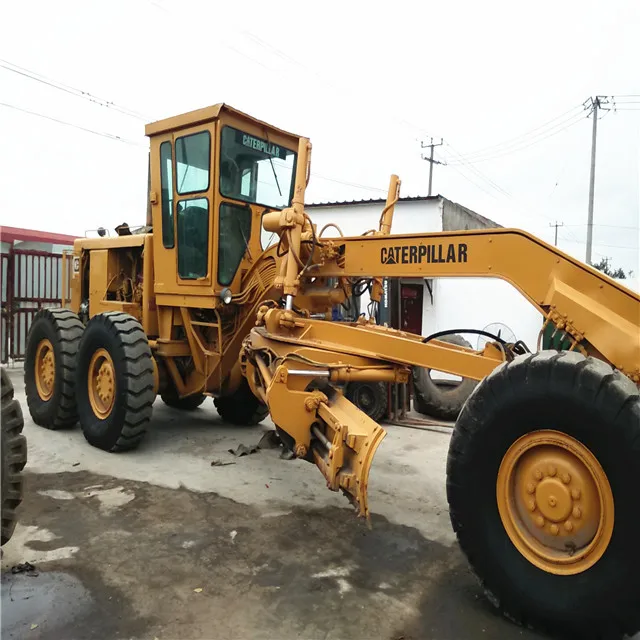 Распродажа! Б/у японские автогрейдеры cat 14 г б/у, б/у гусеничные грейдеры 14 г/120 К/140 г, б/у автогрейдер caterpillar 14 г