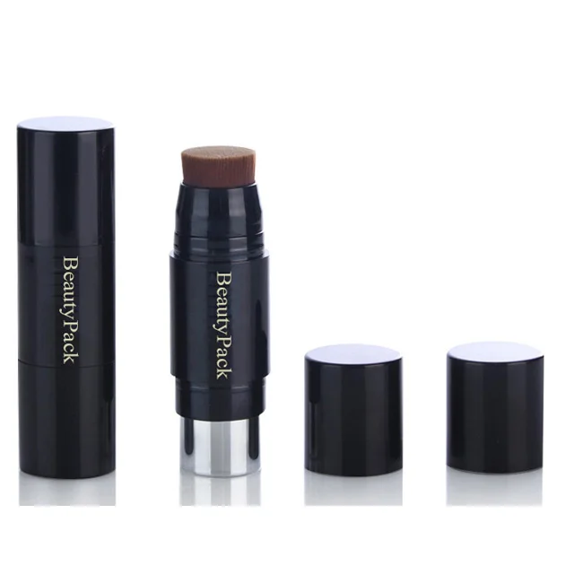 New design cosmetic containers for foundation stick tube with brush