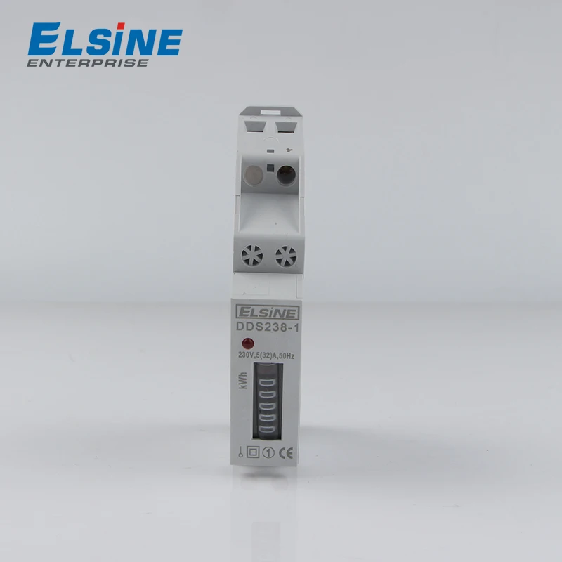 DDS238-1 single phase din rail type watt hour meter