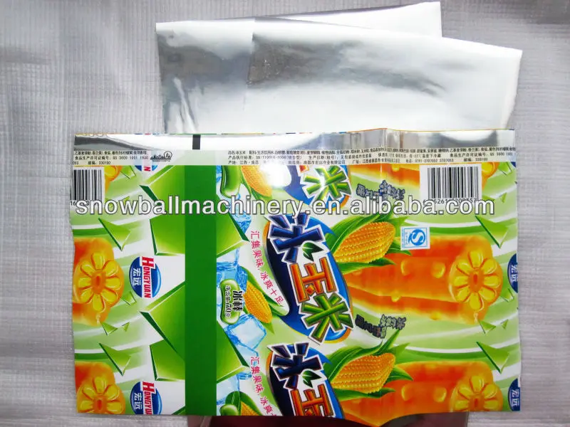 мороженое пакет пленка металлизированная пленка/мороженое мешки