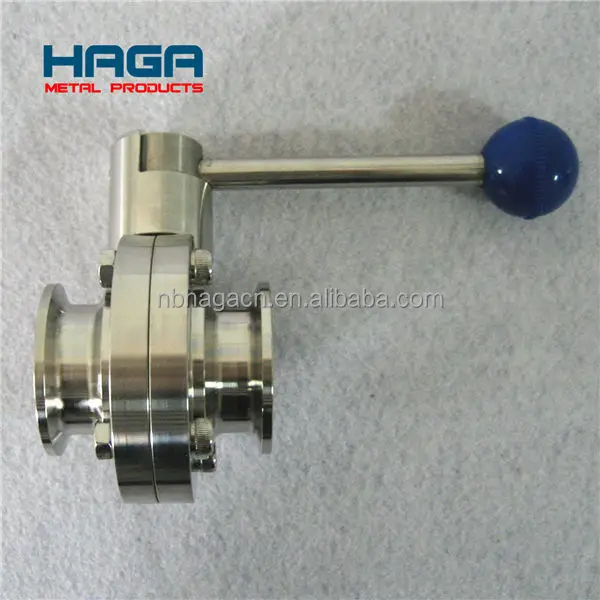 Stainless Steel Food Grade Sanitary Hygienic Tri Clover Clamp Triclamp Tri-Clamp Pipe Fitting