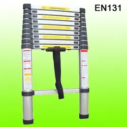 EN131-approved телескопическая ступенчатая лестница AT0109A