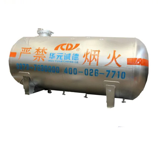 High quality mobile gas station LPG bullet tank for sale