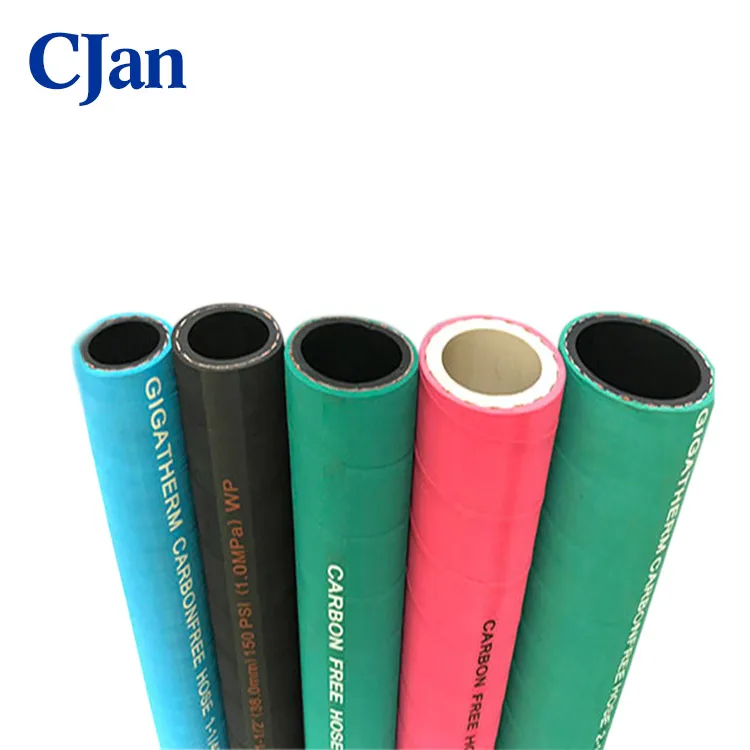 Water cooling system hose for conveying purified water of the internal reduction electric furnace with a voltage of 6 KV
