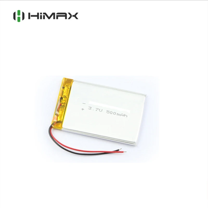 Small Lithium Polymer 3.7V 560mAh 651633 Rechargeable Lipo Battery for Wireless Digital Product