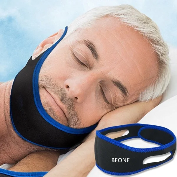 High Effective Adjustable Snoring Stop Neoprene Chin Strap For Snoring