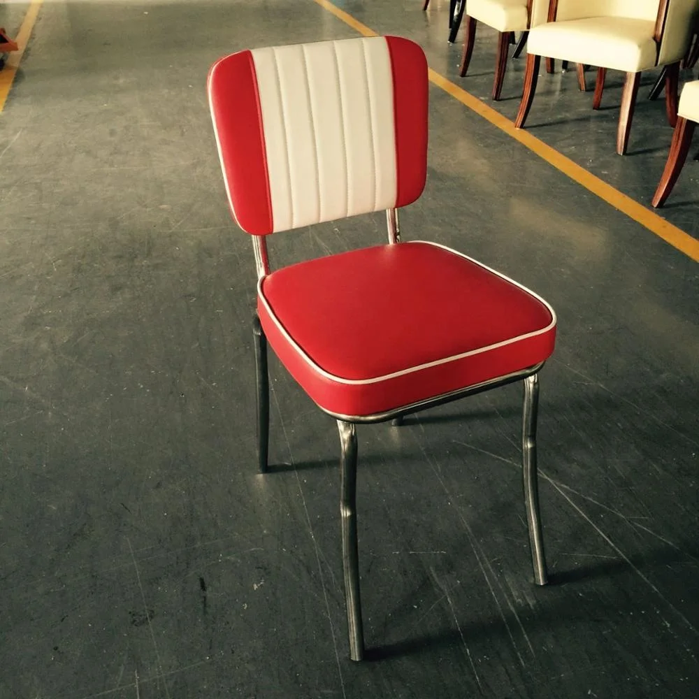 Retro American diner U shape Booth seating modern restaurant furniture fast food furniture