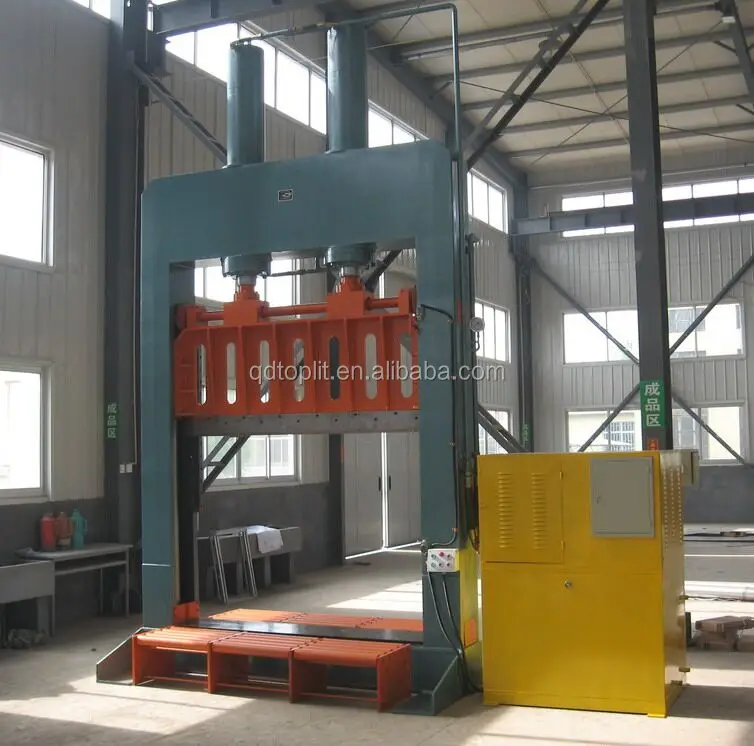 Customizable Heavy Size hydraulic pressure bale cutter /rubber cutting machine