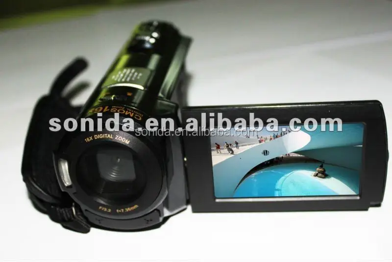 Профессиональный цифровой видеокамеры камеры HD 1080 P 16MP DVR 3.0 ' TFT LCD экран 16x зум HDV-502S