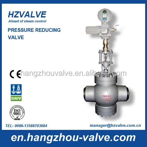 Steam pressure control valve