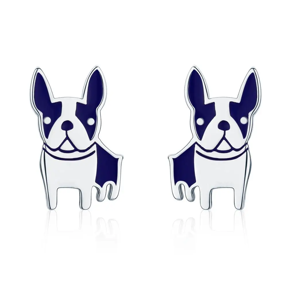 
Product amazon minimalist 925 jewelry dog design women cute dog earrings 
