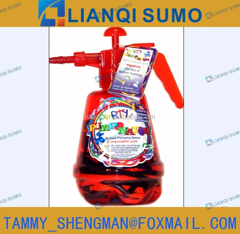 500pcs balloons with Plastic water hand balloon pump toy fo kids