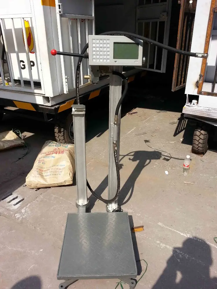 LPG filling scale electronic lpg filling scale