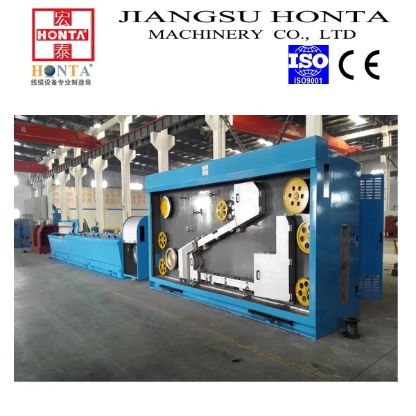 JiangSu HONTA straight wire drawing machine copper wire drawing machine with annealer