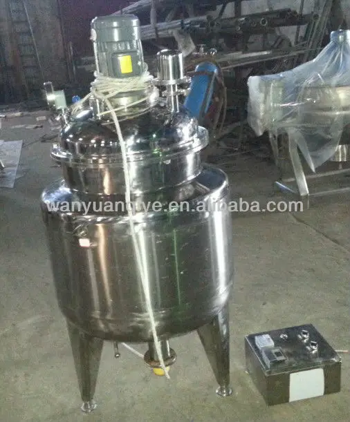 
Double Jacketed (Triple Wall) Reactor (stainless steel reactor with heating and cooling jacket) 