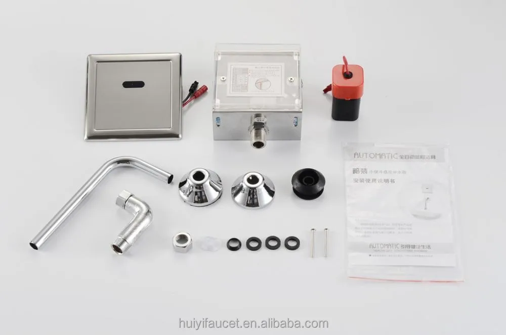 CE Cheapest Touchless Urinal Flusher Non-contact Automatic Sensor Urinal Flush Valve HY-73018D/A/AD