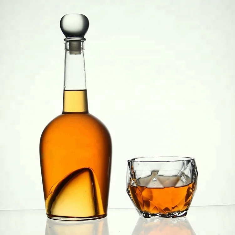 JHROC07 Wholesale Whiskey Liquor Decanter Glasses Gift Set