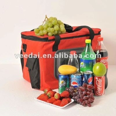 24L Electric Rechargeable Cool Box Portable Car Freezer