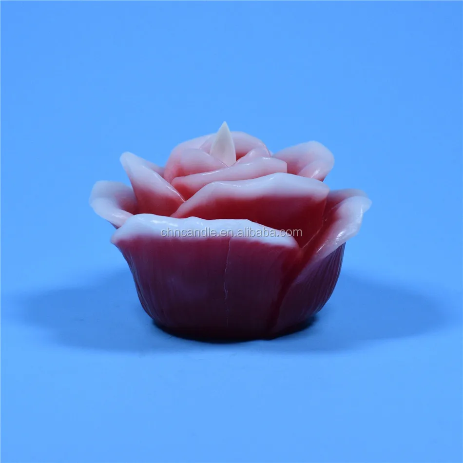 
The New Design ROSE Flower Moving Wick LED Candles 