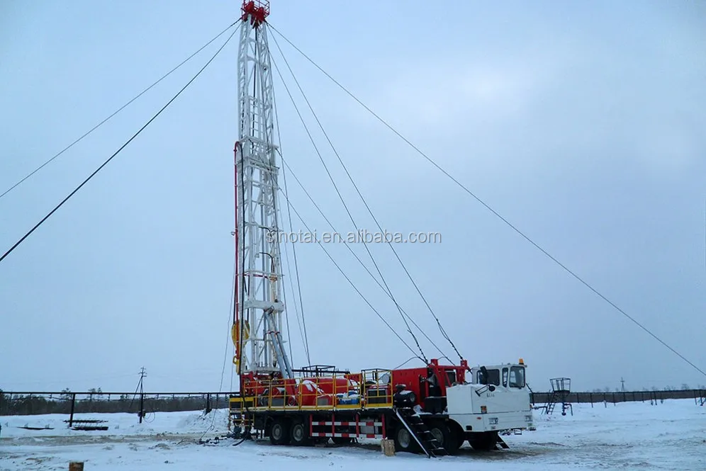 
Chinese XJ450 (80t)workover rig 