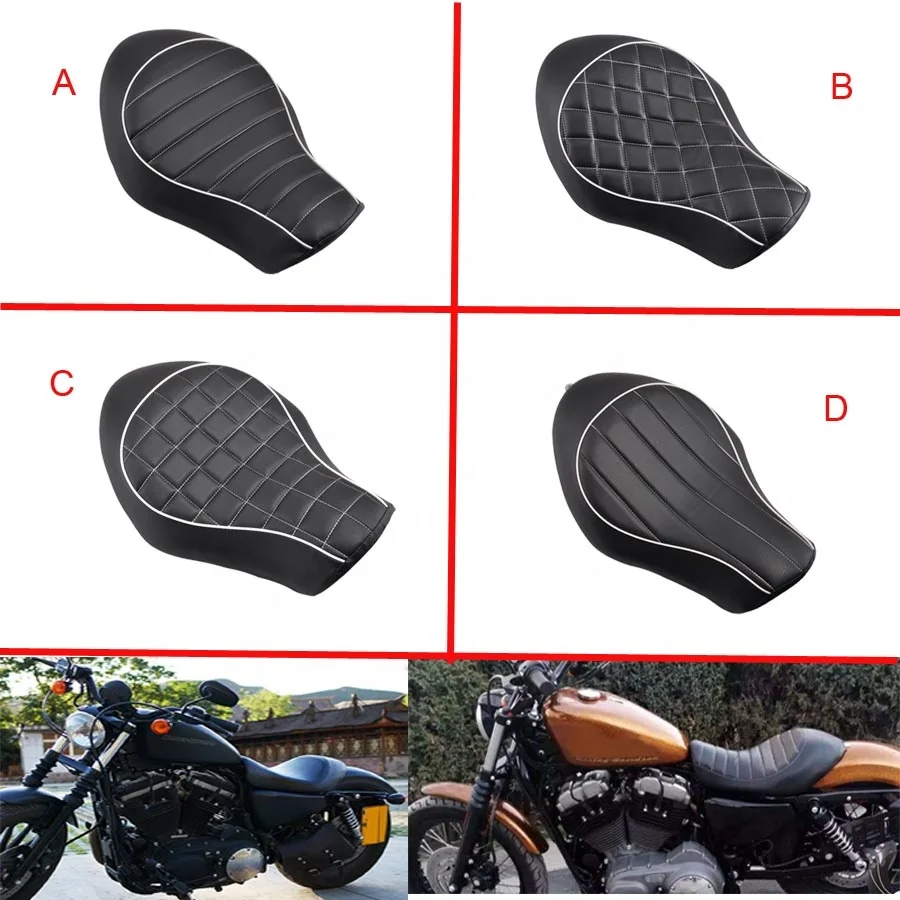 Седло для водителя, передняя Подушка Hump, подходит для Harley Sportster XL883 XL883N 1200 Custom Ultra Low, оптовая цена