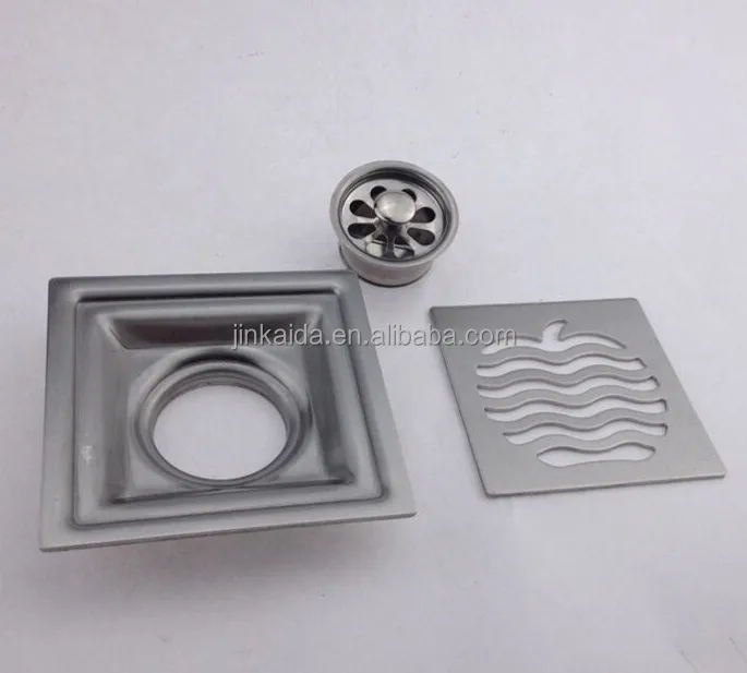 NEW TYPE Stainless Steel Floor Drain.single use  no fingerprint floor drain floor drainers