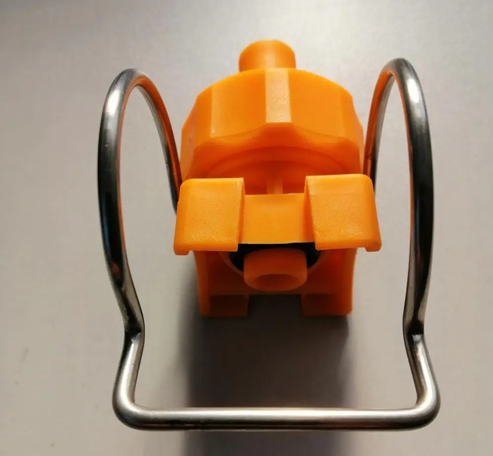 PP plastic clip nozzle Industrial spray cleaning Clamp flat fan