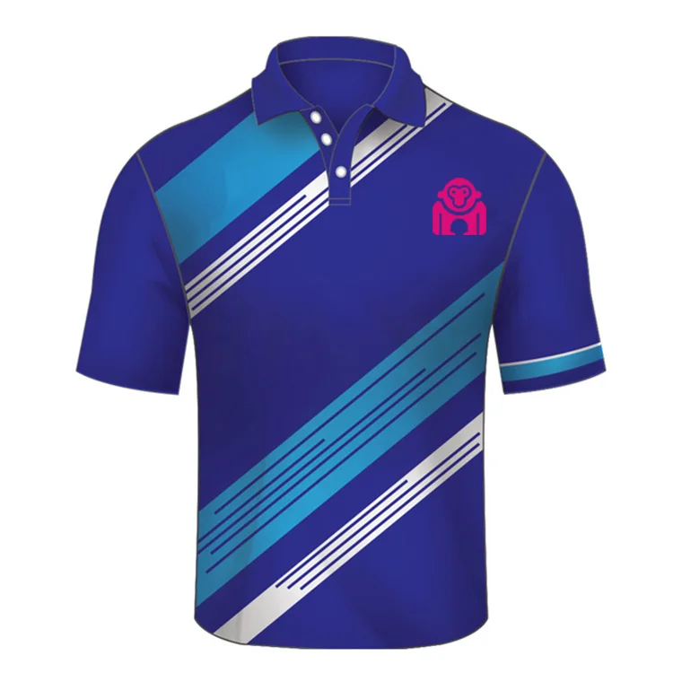 custom sublimated polo shirt golf