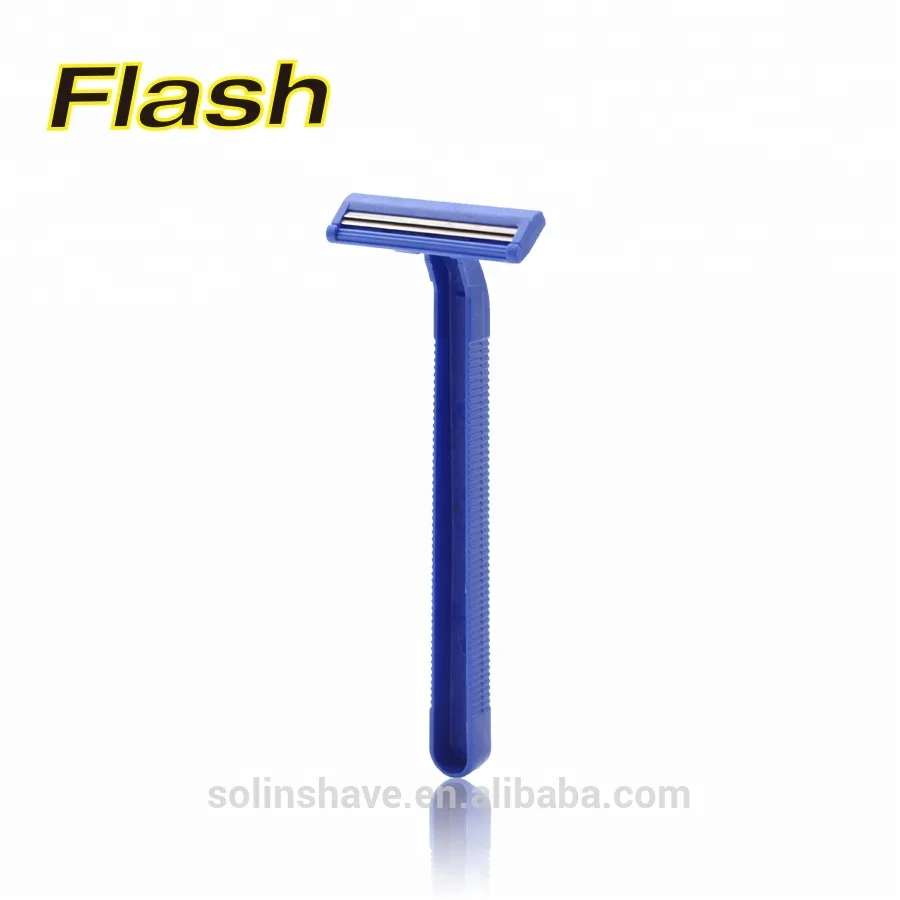 D209 Twin Blade Disposable Razor For Men Shaving Plastic Opp Bags Packing