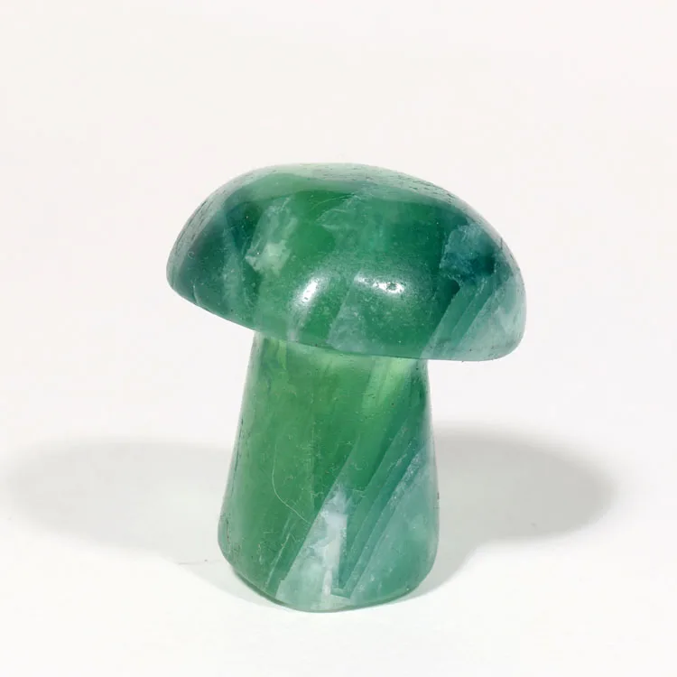 Wholesale Natural Lovely Fluorite Crystal Quartz Mushroom 1 pack contain 10 pieces