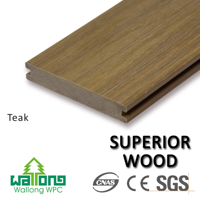 
2019 New Tech WPC Co-extrusion capped composite decking 
