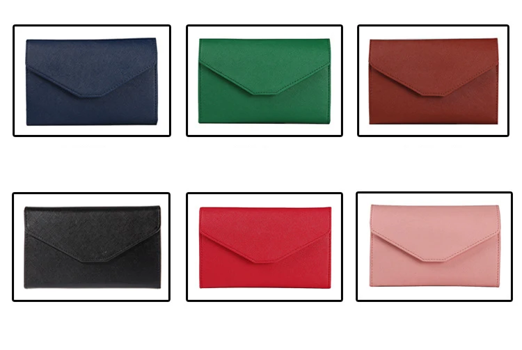 Online Store PU Leather Tri-fold Travel Passport Wallet /Travel Wallet Case For Passport