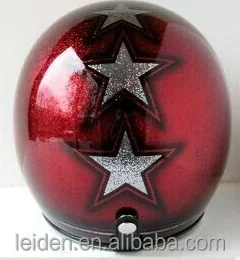 lady helmet glitter open face motorcycle helmet novelty motorcycle helmets open face gloss UV curable