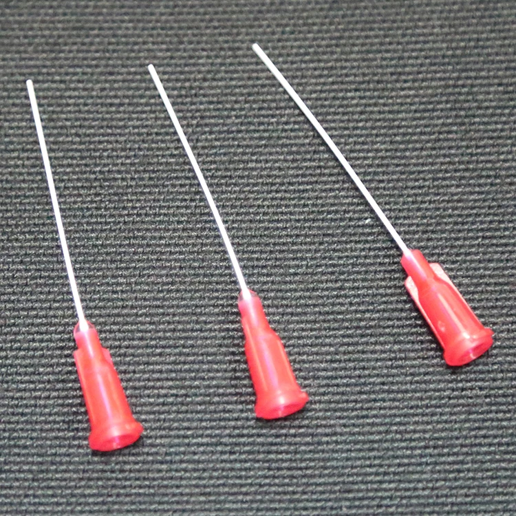 
disposable luer lock blunt dispensing needle 