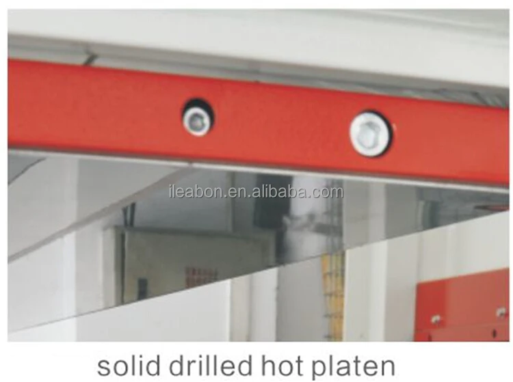 Schneider Electric Parts Omron PLC Quality 120T 3 layers Hot Press Machine for Wood (BY214*8/12 (3) H1RC)