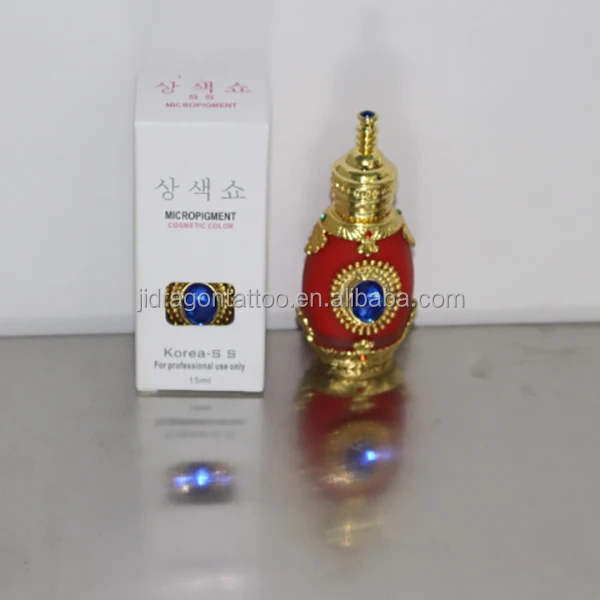 Best Quality Tattoo Ink Korea Permanent Makeup Ink Factory Direct Micro Pigments Tattoo Ink