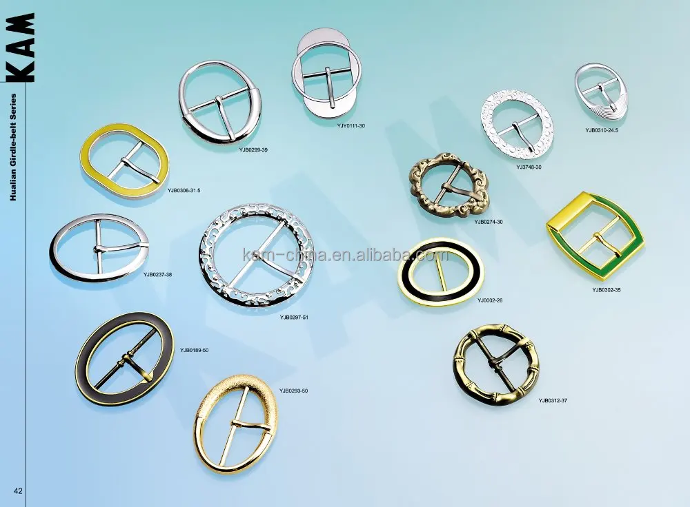 Nickel Free Kam Garment Accessories women alloy belt buckle